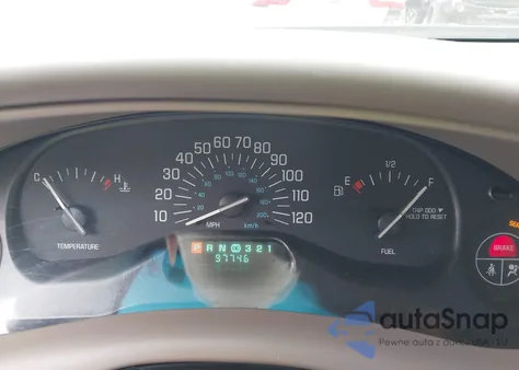 2003 Buick Century Custom из США, поврежденный, VIN 2G4WS52J431171040